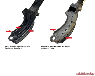 Eurowise Reinforcement Sturt Fork Porsche Cayenne | Volkswagen Touareg | Audi Q7 2004-2017 - EWOCTQSS02