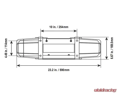 Eurowise Winch Mount Audi Q7 2007-2015 - EWOQ7WP01-00