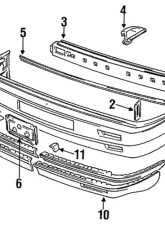 Eurowise Aluminum Front Bumper Brackets Volkswagen Golf | Jetta | Cabrio | Eurovan | Passat | Quantum 1984-2002                                     - EWPMK3EX01 - Image 3
