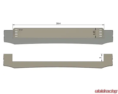 Eurowise GEN 1 Modular Roof Rack Porsche Cayenne | Volkswagen Touareg V2 Gen 1 2002-2010 - EWOR10001