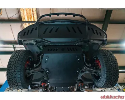 Eurowise Gen 1 & 2 Front Skid Plate Porsche Cayenne | Volkswagen Touareg | Audi Q7 2002-2017 - EWCTQFRSKID