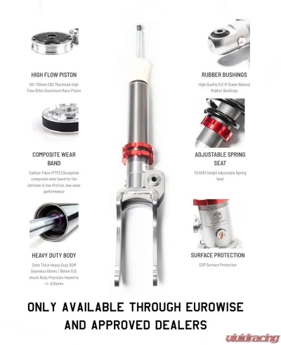 Eurowise GEN 2 - ExD Lift Suspension System Porsche  Cayenne | Touareg 2011-2018 - EWORGEXDG2