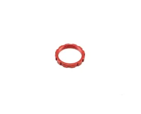 Air Lift Replacement Lock Ring 50mm Red Aluminum 12 Tooth