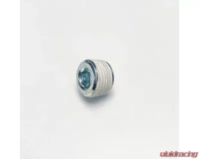 Air Lift Pipe Plug 3/8" NPT with Sealant Nickel Finish - 22701