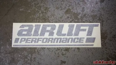 Air Lift 24 Inch ALP Logo Windshield Decal Chrome - AD-846