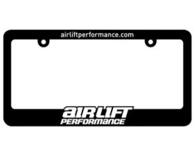 Air Lift Performance License Plate Frame