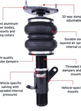 Air Lift Performance Air Suspension Front Kit Subaru | Scion | Toyota 2012+                                     - 76006 - Image 2