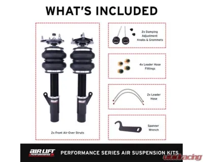 Air Lift Performance Air Suspension Front Kit Honda Accord 2018-2025 - 76008