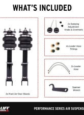 Air Lift Performance Air Suspension Front Kit Lexus 2013-2014                                     - 76018 - Image 4