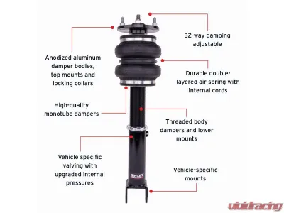 Air Lift Performance Air Suspension Front Kit Lexus 2013-2014 - 76018