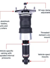 Air Lift Performance Air Suspension Rear Kit Subaru | Scion | Toyota 2012+                                     - 76506 - Image 2