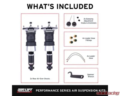 Air Lift Performance Air Suspension Rear Kit Subaru | Scion | Toyota 2012+ - 76506