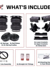 Air Lift LoadLifter 5000 Ultimate Air Spring Kit with Internal Jounce Bumper Ram TRX 4WD | RHO 4WD 2021-2025                                     - 88377 - Image 6