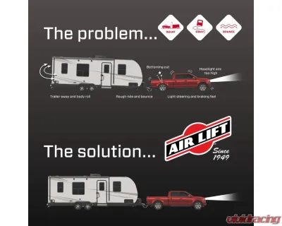 Air Lift LoadLifter 5000 Ultimate Air Spring Kit with Internal Jounce Bumper Ram TRX 4WD | RHO 4WD 2021-2025 - 88377