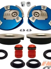 K-Mac Front Top Strut Mounts Camber & Caster Adjustable Pair Stage 3-Full Race BMW E21 3 Series 1975-1983                                     - 192116-3L - Image 2