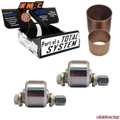 K-Mac Front Caster Thrust Arm Adjustable Bushes (Pair) BMW E24 1982-1989 - 193316-5H