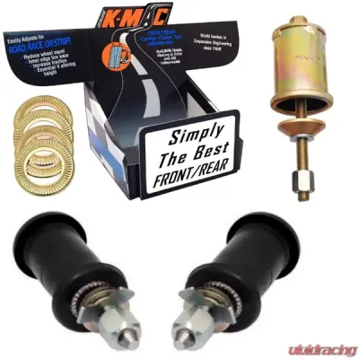 K-Mac Front Caster Thrust Arm Adjustable Bushes (Pair) BMW E31 | E32 | E34 - 193416-5H