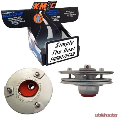 K-Mac Front Top Strut Mounts Camber & Caster Adjustable Stage 1-Street (Pair) BMW E53 X5 1999-2006 - 194116-1J