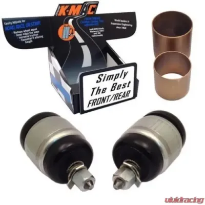 K-Mac Front Caster Thrust Arm Adjustable Inner Bush Kit (Pair) BMW 5/6/7 Series - 194516-2K