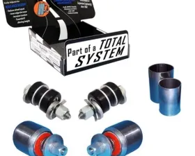 K-Mac 51mm Lower Arm/Inner Rear Camber & Extra Toe Adjustable Bush Kit Bushing (4 Set) Mercedes-Benz Maybach 1997-2012