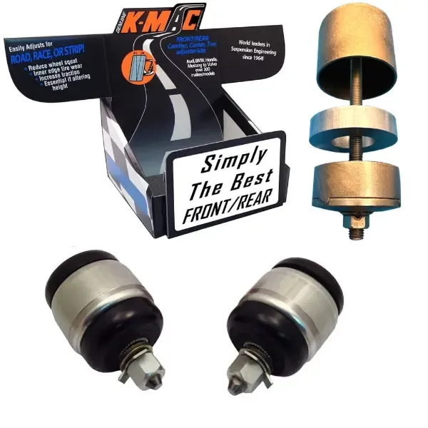K-Mac Front Camber Adjustable Bush Kit Mercedes-Benz R171 | C209 CLK 270-500 | W203/A 2000-2021 - 502216-1i