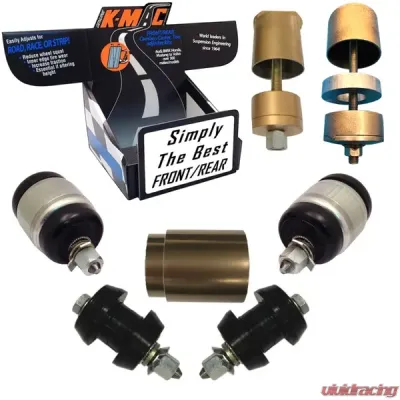 K-Mac Front Camber & Caster Adjustable Bush Kit (4 Set) Mercedes-Benz AMG GT 4 Door 43 | 50 | 53 | 63S/E 2018-2024 - 503416-3L
