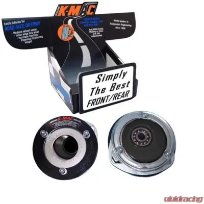 K-Mac Front Top Strut Mounts Camber & Caster Adjustable (Pair) Mercedes-Benz Vito | Metris | Valenta 2014-2024 - 506016L
