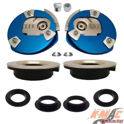 K-Mac Front Top Strut Mounts Camber & Caster Adjustable (Pair) Mercedes-Benz W177/A35/45/S | C118(CLA) 2018-2024 - 506216-2L