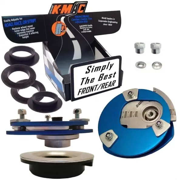 K-Mac Front Top Strut Mounts Camber & Caster Adjustable Stage 3 (Pair) Mercedes-Benz W177/A35/45/S | C118(CLA) 2018-2024 - 506216-3L