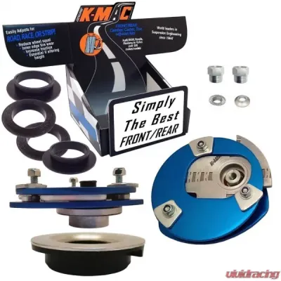 K-Mac Front Top Strut Mounts Camber & Caster Adjustable Stage 3 (Pair) Mercedes-Benz W177/A35/45/S | C118(CLA) 2018-2024 - 506216-3L
