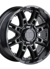 Level 8 Slingshot Wheel 22x11.5 8x170 -44mm Matte Black                                     - 2215LST-48170M25 - Image 2