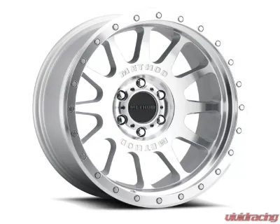 Method Race Wheels MR605 NV 20x10 8x6.5 -24mm Machined - Clear Coat - MR60521080324N