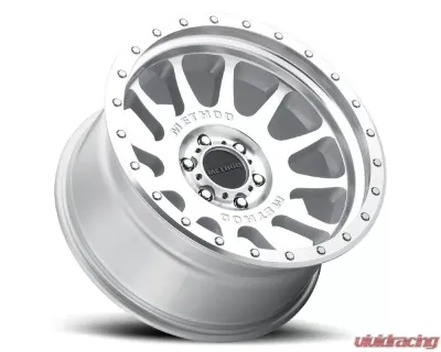 Method Race Wheels MR605 NV 20x10 8x6.5 -24mm Machined - Clear Coat - MR60521080324N