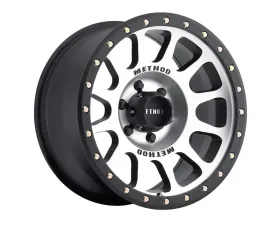 Method Race Wheels MR305 NV 17x8.5 6x5.5 25mm Machined - Matte Black Lip