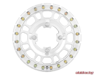 Method Race Wheels MR412 Beadlock 15x5 5x4.5 43mm Machined Raw UTV Wheel - MR41255012343B