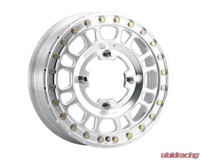 Method Race Wheels MR412 Beadlock 15x5 5x4.5 43mm Machined Raw UTV Wheel - MR41255012343B