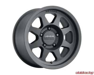 Method Race Wheels MR701 Bead Grip 17x7.5 5x108 30mm Matte Black Wheel - MR70177549530