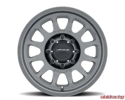 Method Race Wheels MR703 Bead Grip 17x9 8x6.5 -12mm Gloss Titanium - MR70379080812N