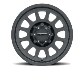 Method Race Wheels MR703 Bead Grip 17x9 8x6.5 -12mm Matte Black