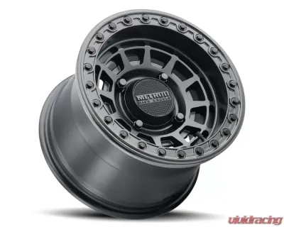 Method Race Wheels MR415 Beadlock 15x7 4x136 38mm Matte Black - Gloss Black Ring - MR415570471052B