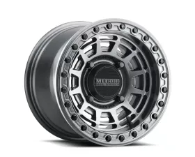 Method Race Wheels MR415 Beadlock 15x7 4x136 38mm Graphite - Gloss Graphite Ring