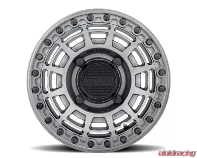 Method Race Wheels MR415 Beadlock 15x7 4x156 38mm Graphite - Gloss Graphite Ring - MR415570461252B