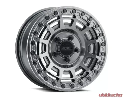 Method Race Wheels MR415 Beadlock 15x10 5x4.5 25mm Graphite - Gloss Graphite Ring - MR415510121264B