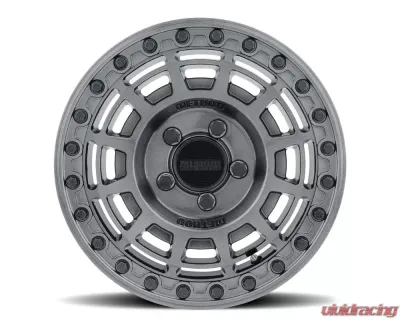 Method Race Wheels MR415 Beadlock 15x10 5x4.5 25mm Graphite - Gloss Graphite Ring - MR415510121264B