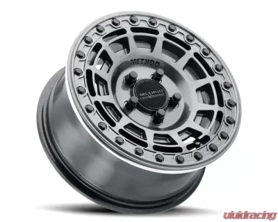 Method Race Wheels MR415 Beadlock 15x10 5x4.5 25mm Graphite - Gloss Graphite Ring - MR415510121264B