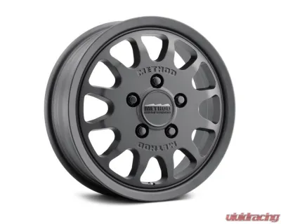Method Race Wheels MR703 Bead Grip 16x6 5x130 68mm Gloss Titanium - MR70366053868