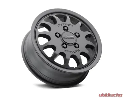 Method Race Wheels MR703 Bead Grip 16x6 5x130 68mm Gloss Titanium - MR70366053868