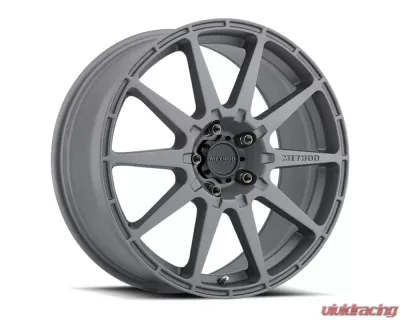 Method Race Wheels MR501 RALLY 17x8 5x4.5 42mm Titanium - MR50178012842-2