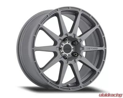 Method Race Wheels MR501 RALLY 17x8 5x4.5 42mm Titanium - MR50178012842-2