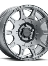 Method Race Wheels MR502 RALLY 17x8 5x4.5 38mm Titanium                                     - MR50278012838-2 - Image 7